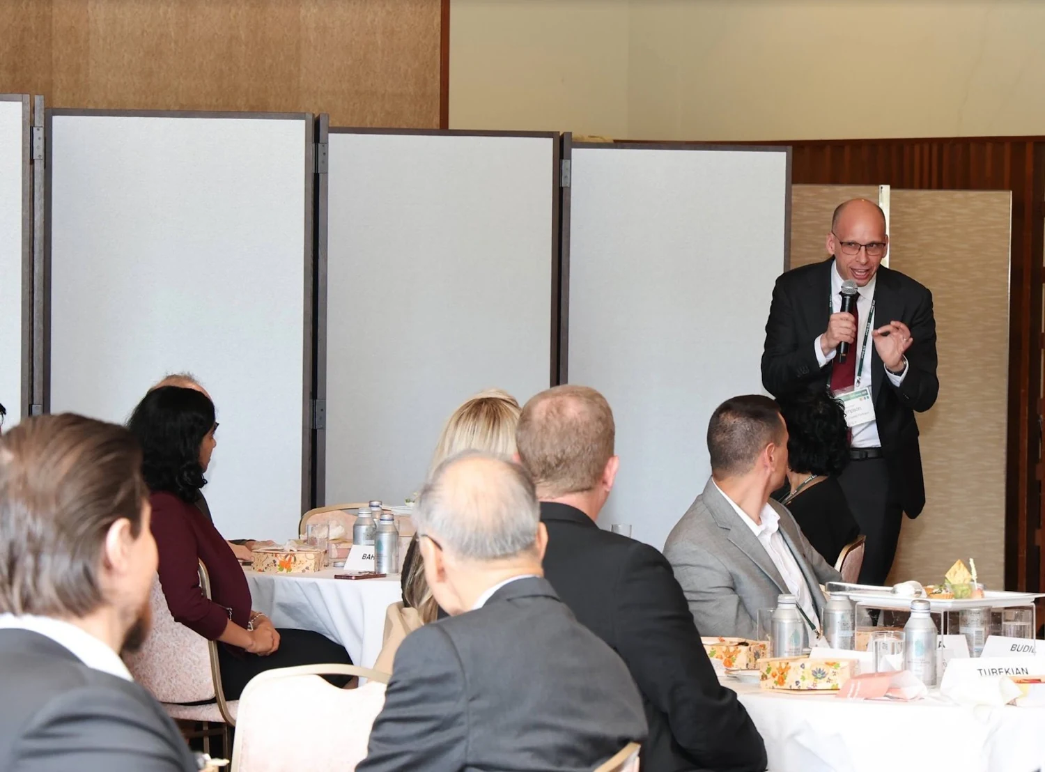 Ria Bahadur at the North American Leadership Lunch